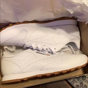 All White Brand New Reebox Classic!